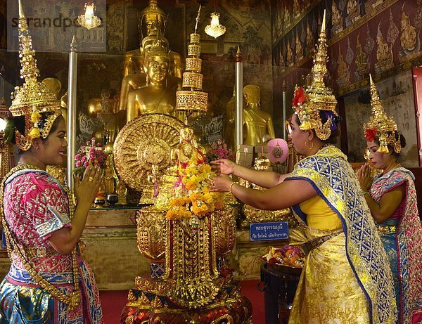 Südostasien  Asien  Thailand  Wat Mahathat