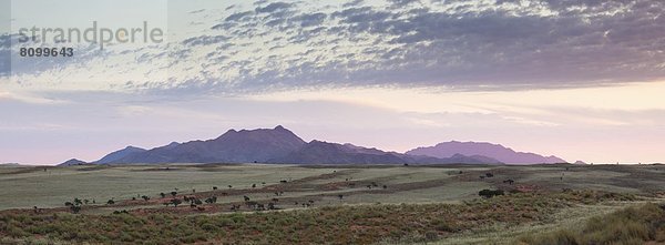 Panorama  Landschaft  über  Ehrfurcht  Ansicht  Namibia  Namib Naukluft Nationalpark  Namib  Reservat  Afrika  Abenddämmerung