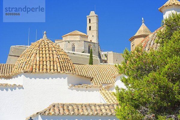 Frauenkloster  Europa  Kathedrale  UNESCO-Welterbe  Balearen  Balearische Inseln  Ibiza  Spanien