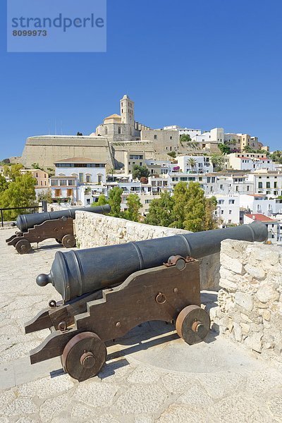 Europa  Erde  Stadt  UNESCO-Welterbe  Balearen  Balearische Inseln  Erbe  Ibiza  alt  Spanien