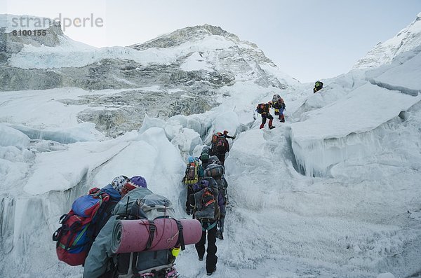Berg  Himalaya  Mount Everest  Sagarmatha  UNESCO-Welterbe  Asien  Nepal