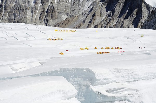 camping  Zelt  Berg  Himalaya  Mount Everest  Sagarmatha  UNESCO-Welterbe  1  Asien  Nepal
