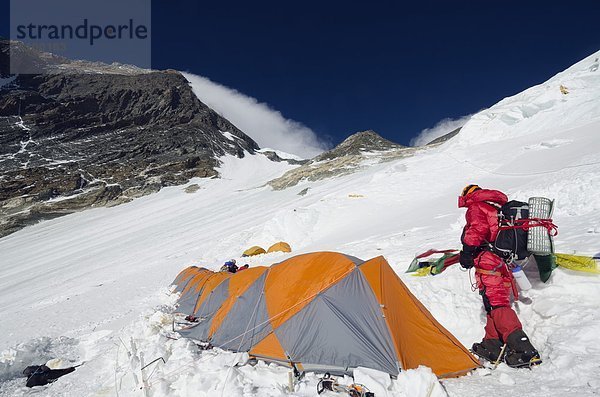 Mount Everest  Sagarmatha  camping  Himalaya  Lhotse  UNESCO-Welterbe  3  Asien  Nepal