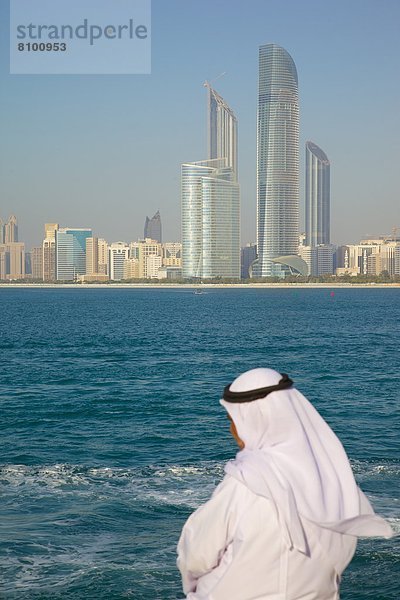 Abu Dhabi  Hauptstadt  Vereinigte Arabische Emirate  VAE  Großstadt  Jachthafen  Ansicht  Naher Osten