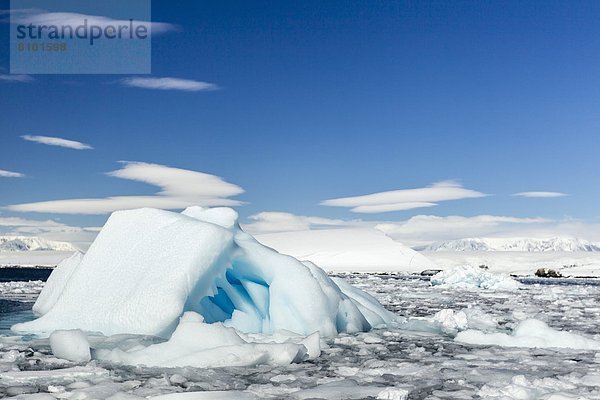 Seitenansicht  Antarktis  Halbinsel