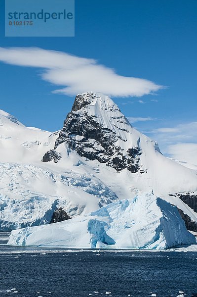 Gletscher  Eisberg  Gewölbe  Antarktis