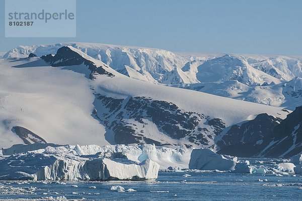 Gletscher  Eisberg  Gewölbe  Antarktis