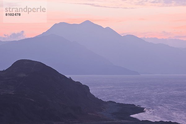 Europa  Großbritannien  Sonnenaufgang  Geräusch  Schottland  Skye