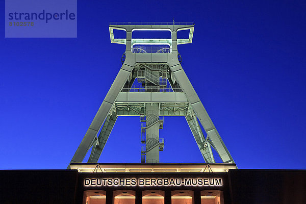 Bergbaumuseum Bochum  Nordrhein-Westfalen  Deutschland