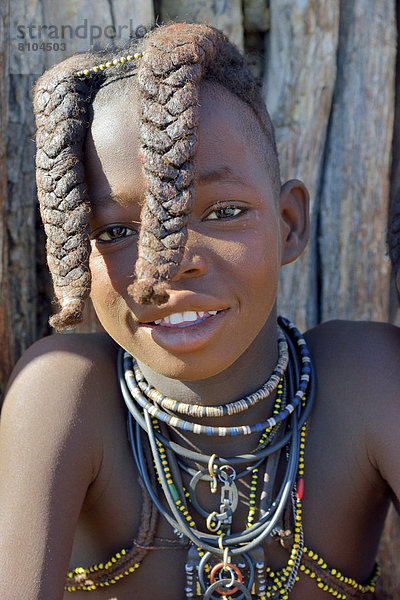 Himba-Mädchen  Porträt