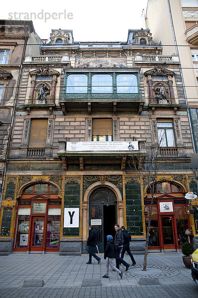 Budapest Hauptstadt Wohnhaus Fotografie Ungarn