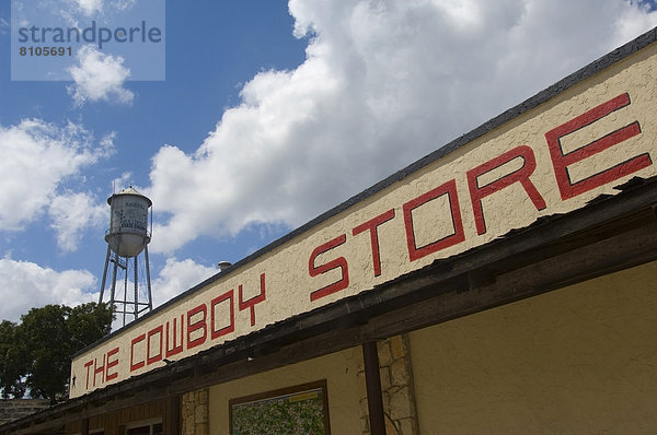 Vereinigte Staaten von Amerika  USA  Industrie  Erde  Laden  Cowboy  Ranch  Texas