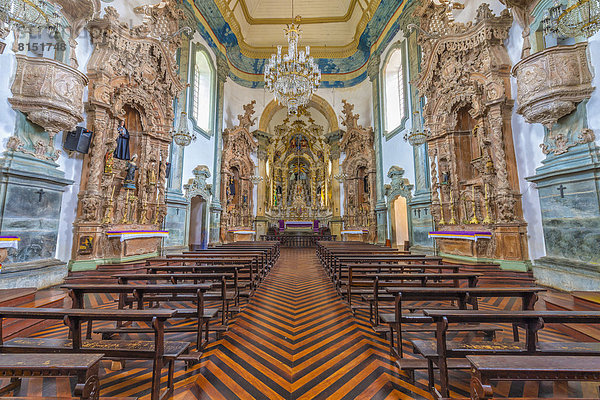 Kirche Sao Francisco de Assis  Innenansicht