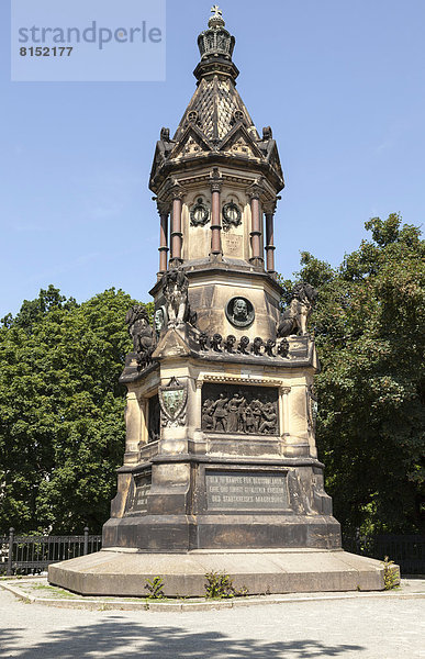 Denkmal für den Deutsch-Französischen Krieg  1870-1871  im Fürstenwallpark