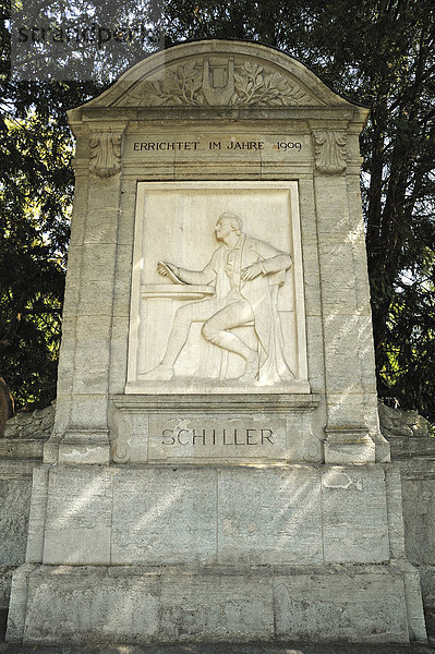 Schiller-Denkmal im Stadtpark
