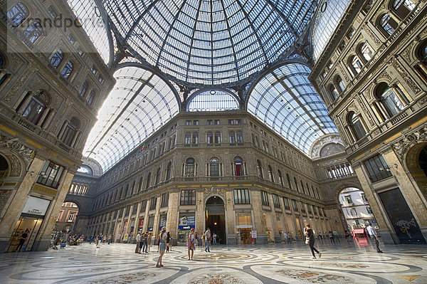 Die Einkaufspassage Galleria Umberto I