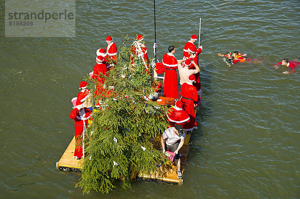 Wasser Tradition Fluss Donau Montag Parade