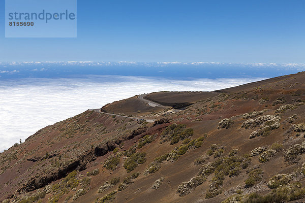 Spain  View of Teide National Park