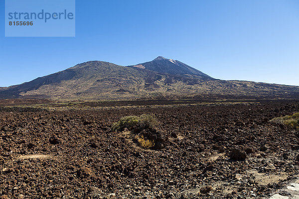 Spain  View of Teide National Park