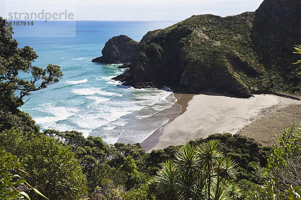 Neuseeland  Blick auf Whites Beach