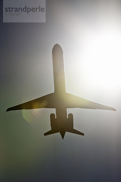 Plane taking off  Copenhagen Airport