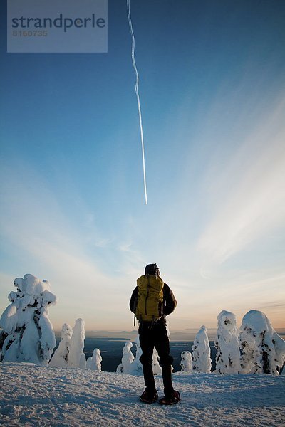 Winter  Berg  camping