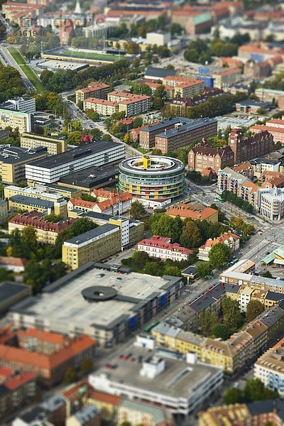 Ansicht Luftbild Fernsehantenne Malmö
