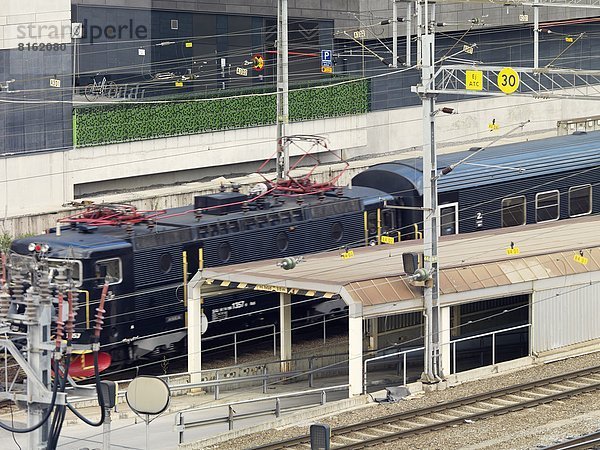 Am Bahnhof Zug