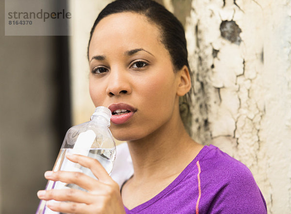 Wasser  Portrait  Jogger  Flasche