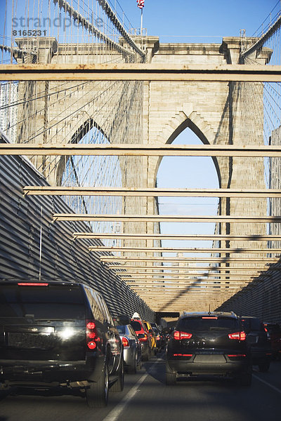 Auto  Brücke  Brooklyn
