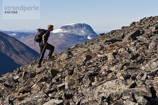 Jugendlicher  Berg  Junge - Person  wandern