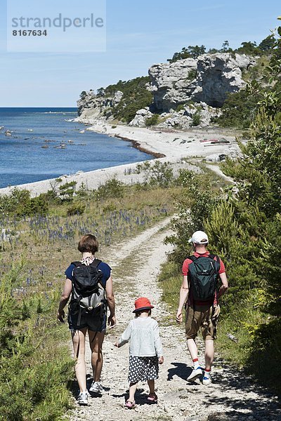 Küste  wandern