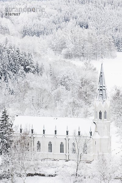 Winter  Landschaft  Kirche