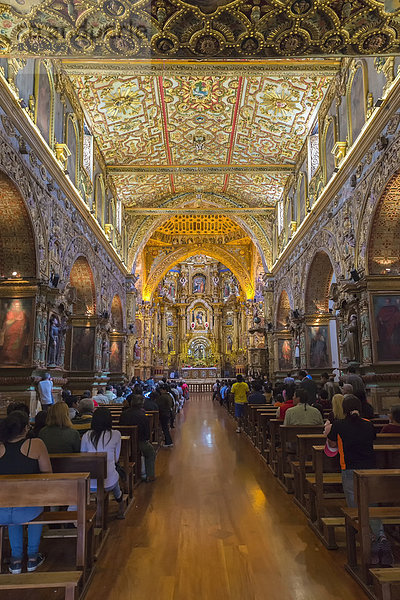 San Francisco Kirche und Kloster  Innenraum