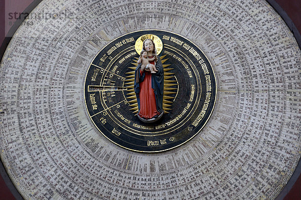 Uhr Kirche Ansicht Astronomie Detail Details Ausschnitt Ausschnitte