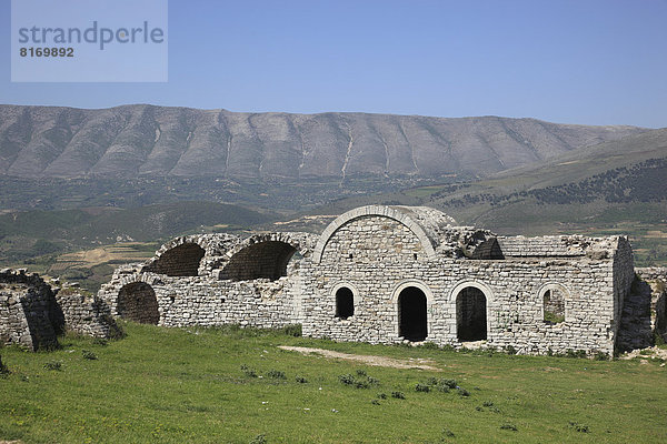 Teil der Festungsanlage der Burg Kalaja