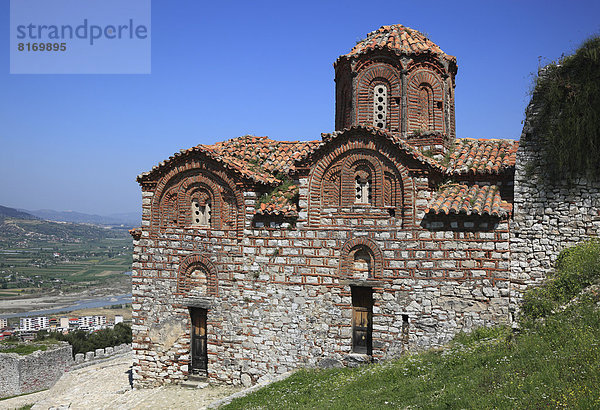 Byzantinische Dreifaltigkeitskirche an der Burg Kalaja