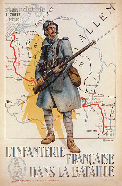 französisch  Erde  Poster  Krieg