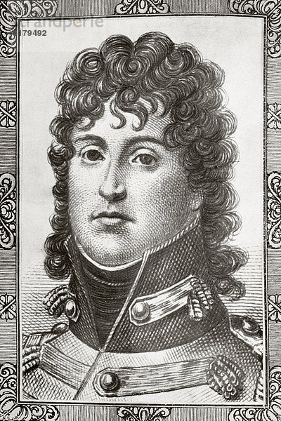Joachim Murat  1767 – 1815. French Soldier. Marshal Of France  King Of Naples. From La Esfera  1914.