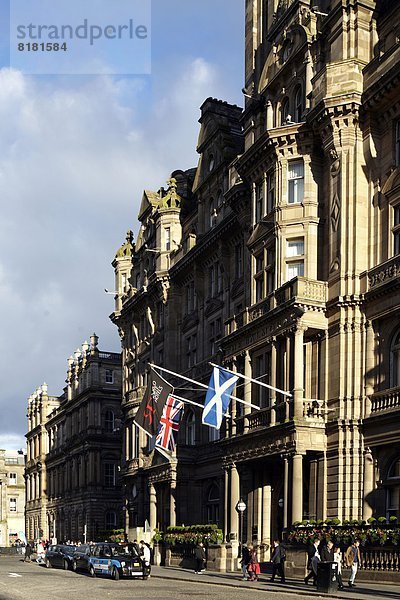 Edinburgh  Hauptstadt  Europa  Großbritannien  Schottland