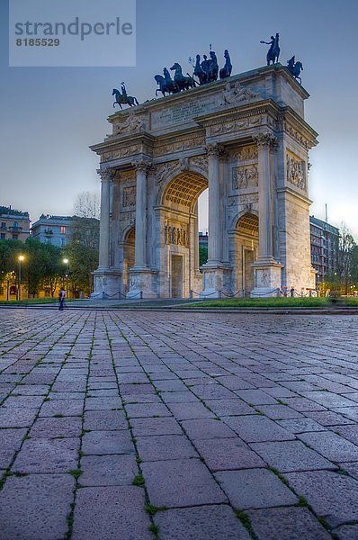 Italien  Lombardei  Mailand  Arco della Pace