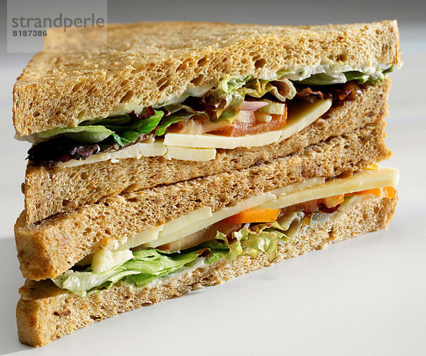 Käsesalat-Sandwich