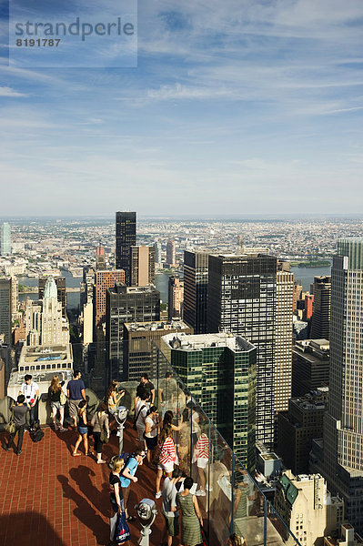 Aussichtsterrasse des Rockefeller Center