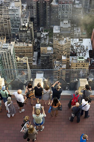 Aussichtsterrasse des Rockefeller Center