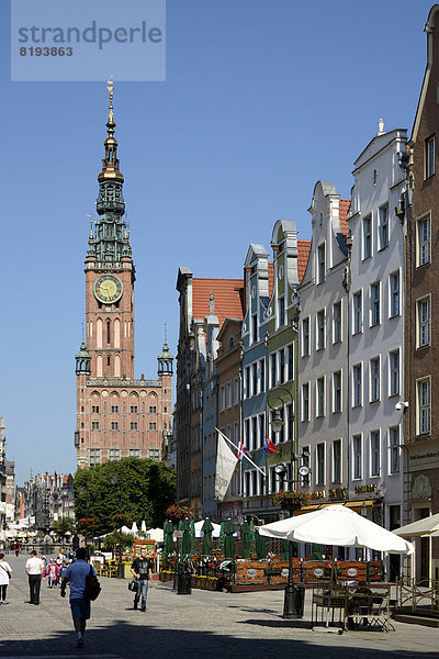 Landstraße Halle Stadt lang langes langer lange