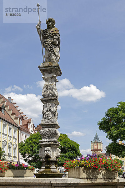 Statue des Jakobsbrunnen  Ludwigsplatz