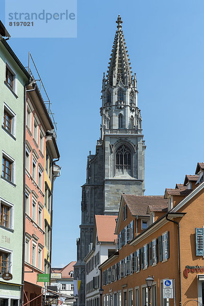 Deutschland  Baden Württemberg  Konstanz  Blick auf den Münster-Turm