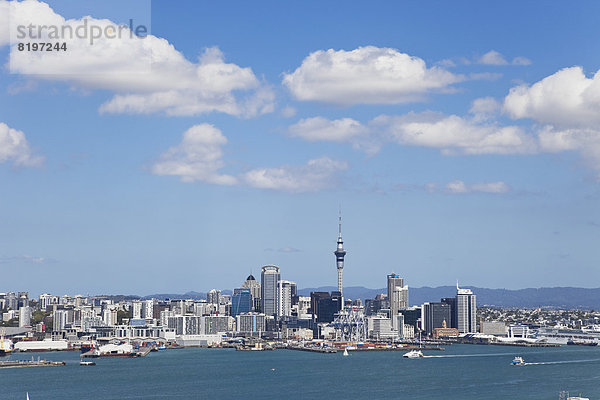 New Zealand  View of Auckland skyline