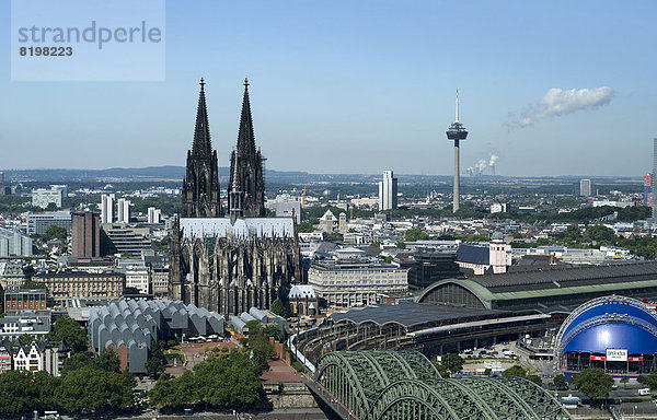 Germany  North Rhine Westphalia  Cologne  View of Cologne Cathedral