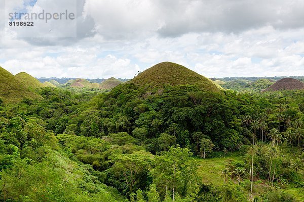 Chocolate Hills auf Bohol  Philippinen